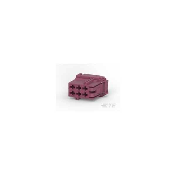 Te Connectivity AMP MCP 2.8 HSG 6POS 2.LOCKING - 5-968970-1