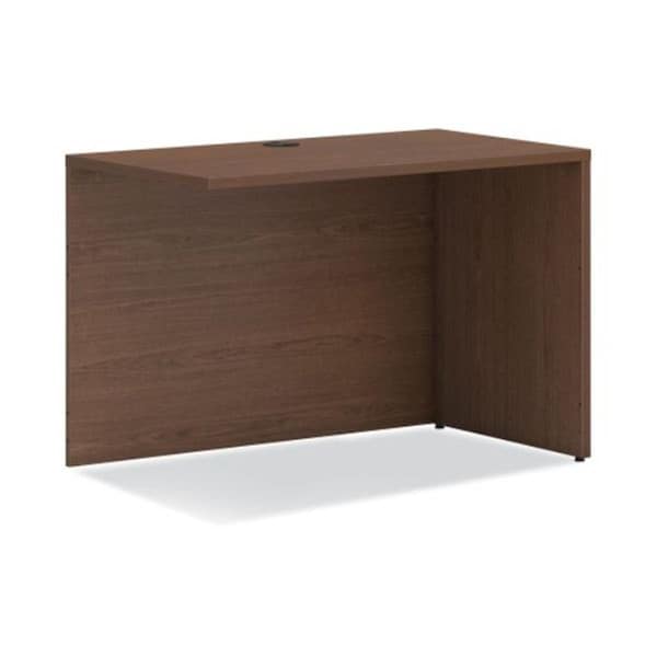 Hon Office Furniture 42 x 24 x 29 in. Mod Return Shell, Sepia Walnut - HONPLRS4224LE1