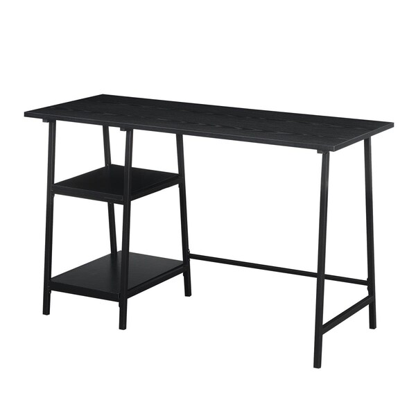 Convenience Concepts Designs2Go Trestle Wood Metal Desk - HI2540274