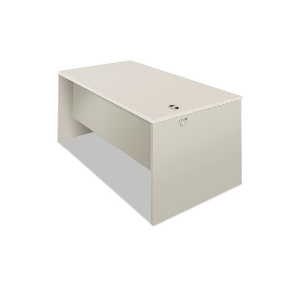 Hon HON, 38000 SERIES DESK SHELL, RADIUS EDGE, 60W X 30D X 30H, SILVER MESH/LIGHT GRAY - 38932B9Q