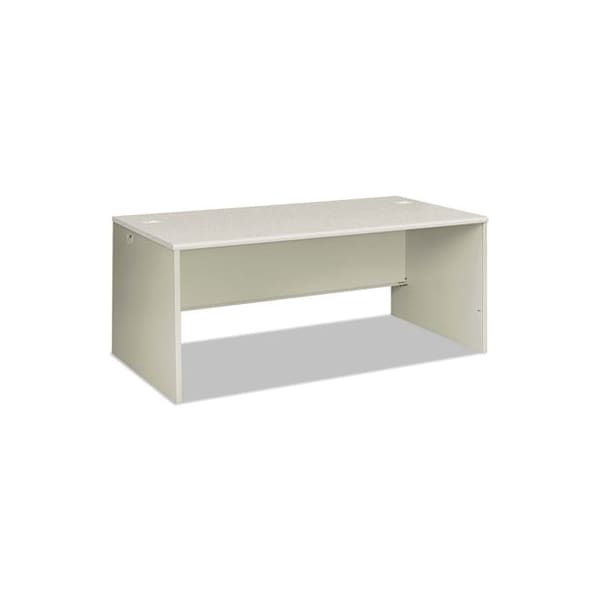 Hon HON, 38000 SERIES DESK SHELL, 72W X 36D X 30H, SILVER MESH/LIGHT GRAY - 38934B9Q
