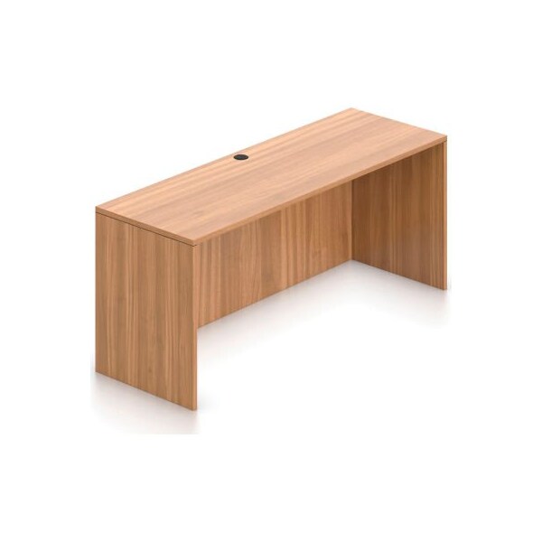 Gec Offices To Go Credenza Shell - 71" x 24" - Walnut - SL7124CS-AWL