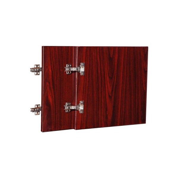 Lorell Lorell Door Kit for Hutch - 13.6" x 16" x 0.8" - Mahogany - Essentials Series - 59572