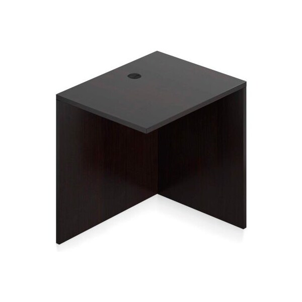 Gec Offices To Go Return Desk - 30"W x 24"D x 29-1/2"H - Espresso - SL3024R-AEL