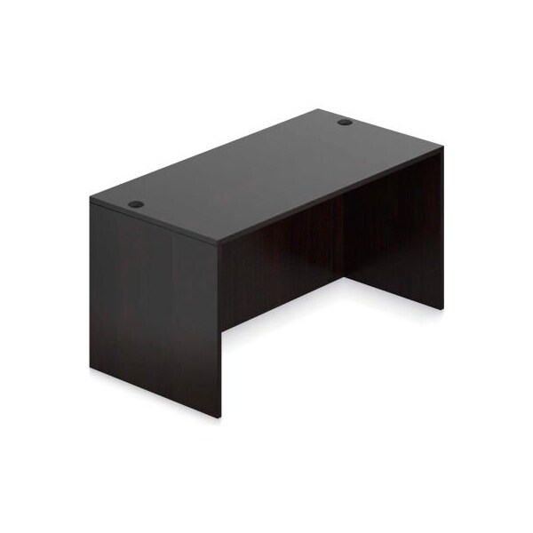 Gec Offices To Go Desk Shell - 60" x 30" - Espresso - SL6030DS-AEL