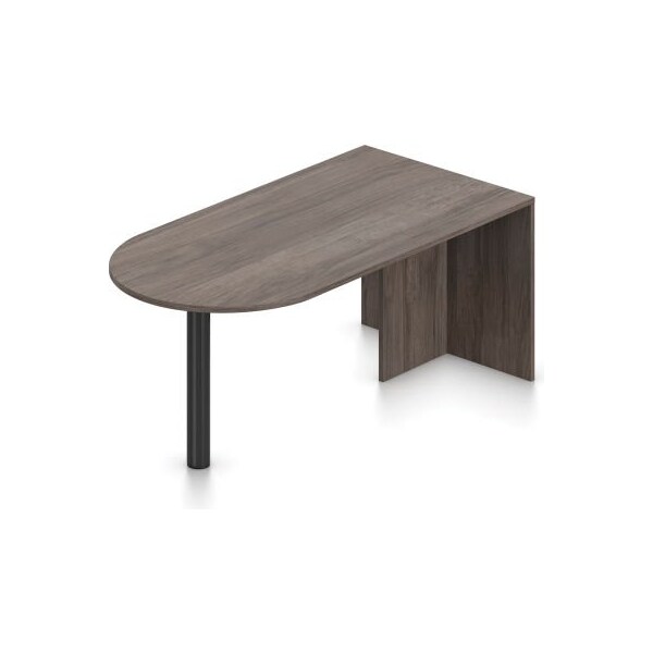 Gec Offices To Go Peninsula - 71"W x 36"D x 29-1/2"H - Artisan Gray - SL7136DI-AGL