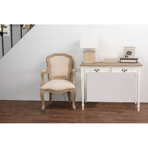 Baxton Studio Dauphine Traditional French Accent Writing Desk - 111-6026