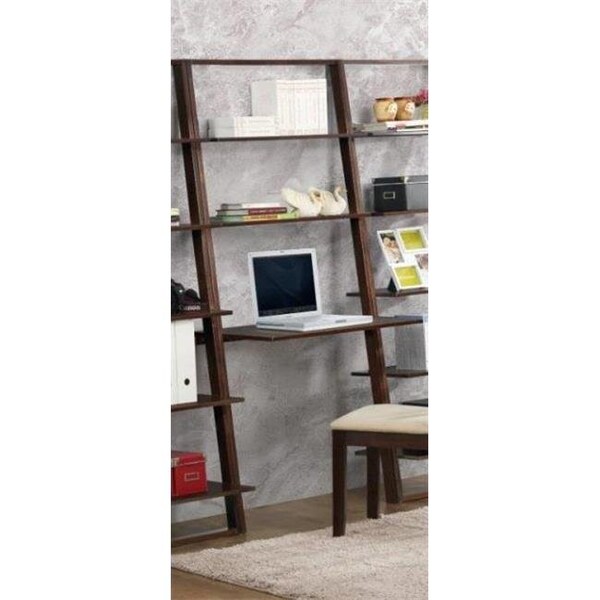 Comfortcorrect Arlington Wall Shelf with Desk - Dark Cappuccino - CO294069