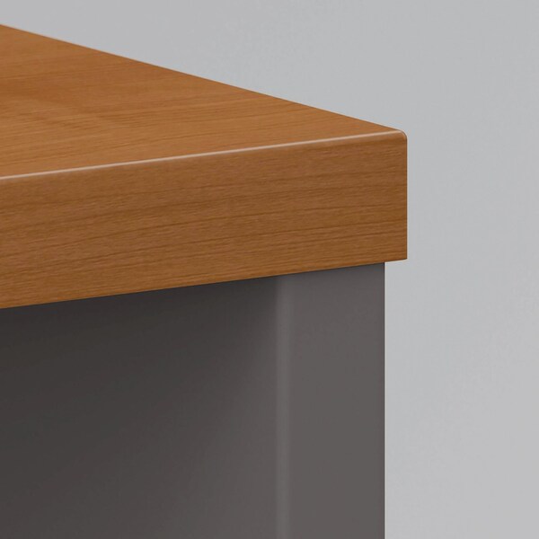 Bush Desk Shell Series C Collection 72W Desk Shell, Natu, 29.38 in D X 29.88 in H, 72" W X - WC72436