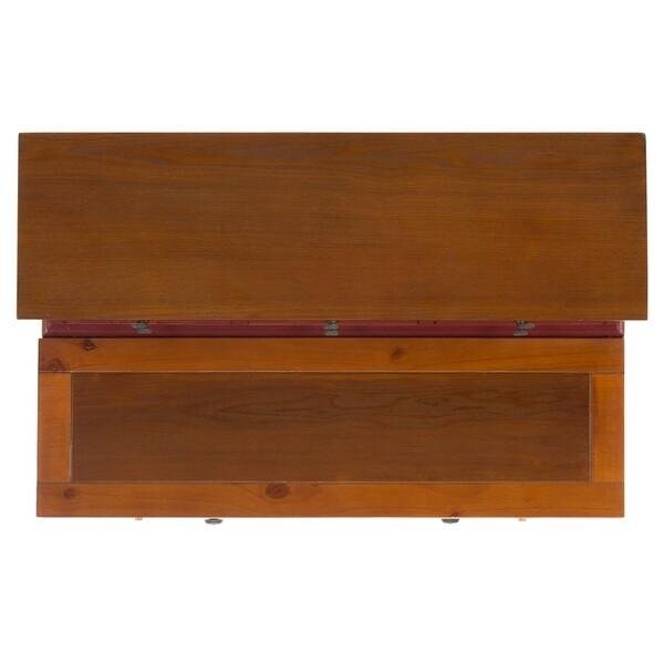 Safavieh Secretary Desk, 18.10in D X 37.80in H, 29.70in W X Cherry - AMH6520A