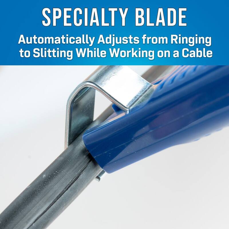 JONARD TOOLS Round Cable Strip & Ring Tool for Telephone, Network, and Electrical Cable, 8-28 mm - CST-900