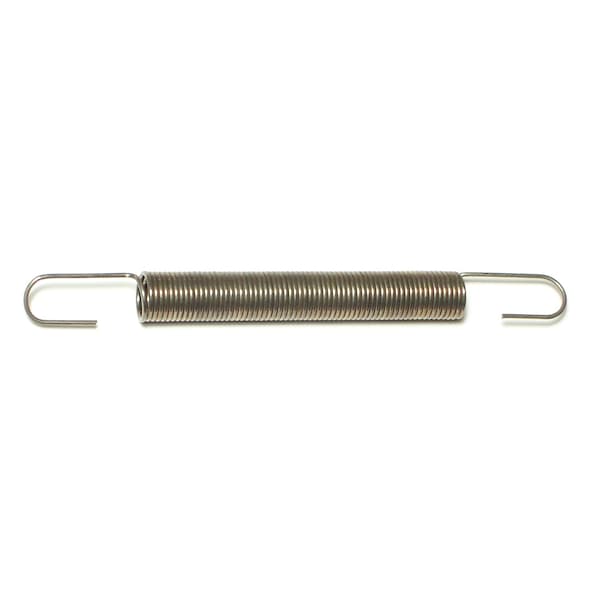 Midwest Fastener 3/8" x 4" x .038" WG Steel Extension Springs 6PK - 18546