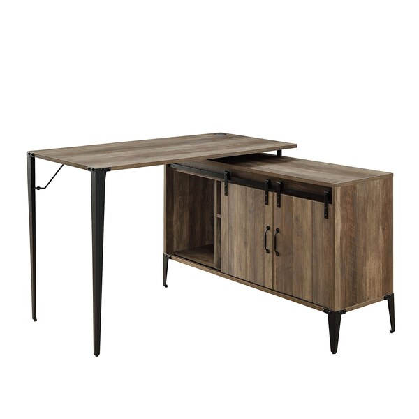 Acme 31 in H, 48 in W X Composite Wood, Metal, Veneer, Oak - ER-012OAK