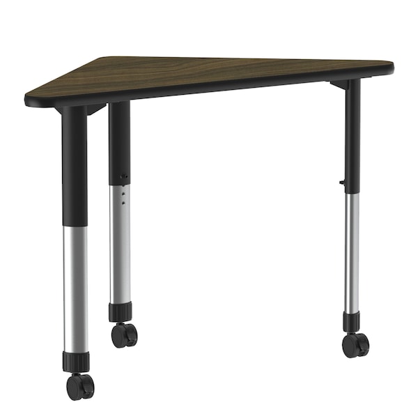 Correll HPL Collaborative Desk - Casters - Wing - AD3041TF-WING-01-09-09-CK
