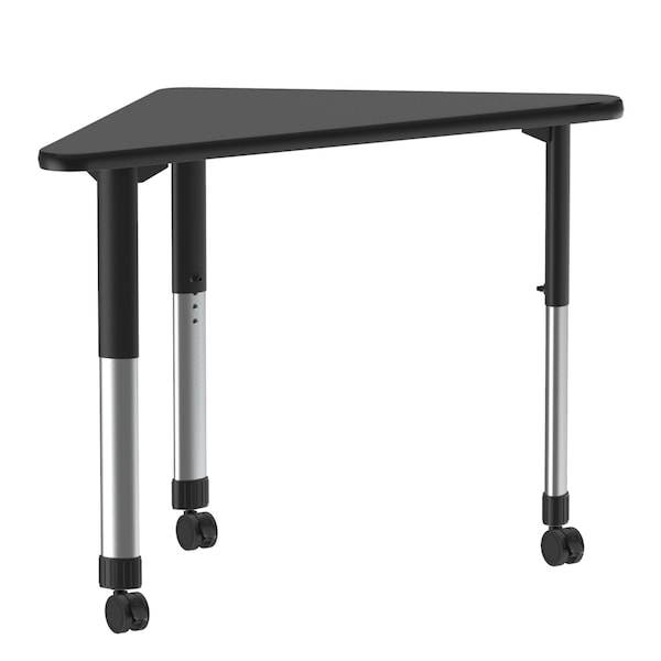 Correll HPL Collaborative Desk - Casters - Wing - AD3041-WING-07-09-09-CK