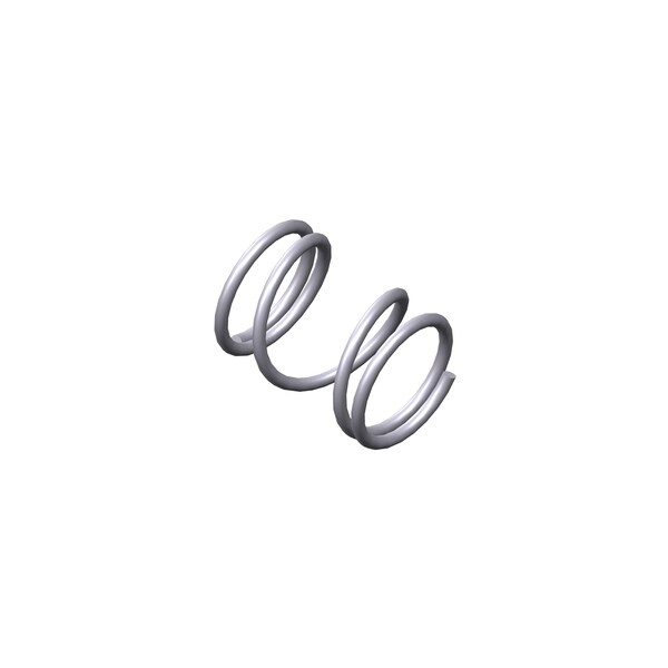 Approved Vendor Compression Spring, O= 0.088, L= 0.125, W= 0.008 - G909968316