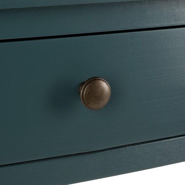 Safavieh Landon Writing Desk- Slate Teal - 40.5 x 19.1 x 36.2 in. - AMH6516E
