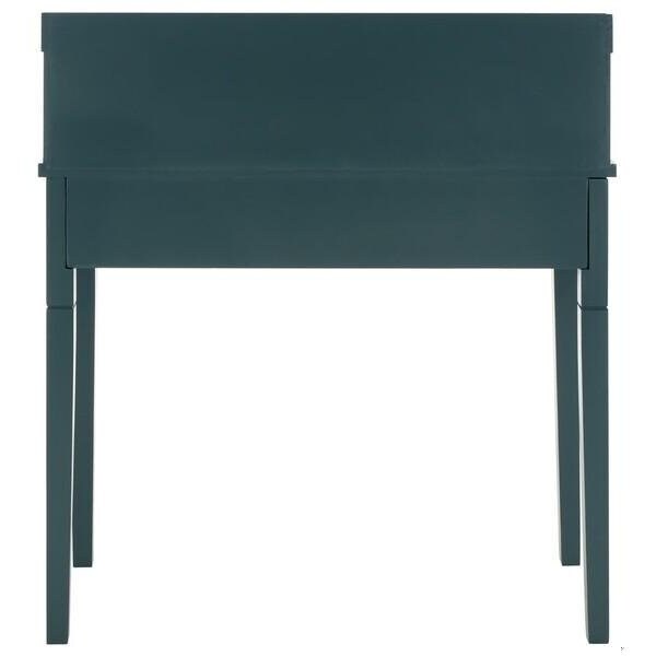 Safavieh Landon Writing Desk- Slate Teal - 40.5 x 19.1 x 36.2 in. - AMH6516E