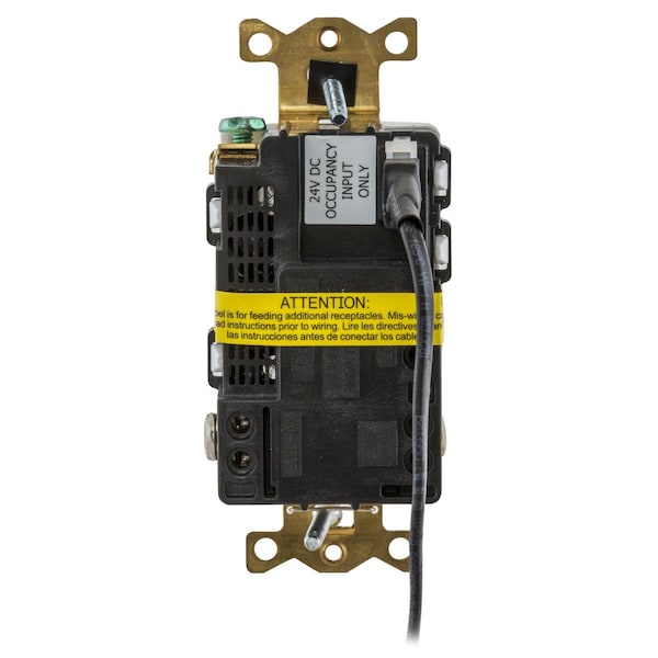 Hubbell Wiring Device-Kellems Automatic Receptacle Control HBL5362LC1GY - HBL5362LC1GY