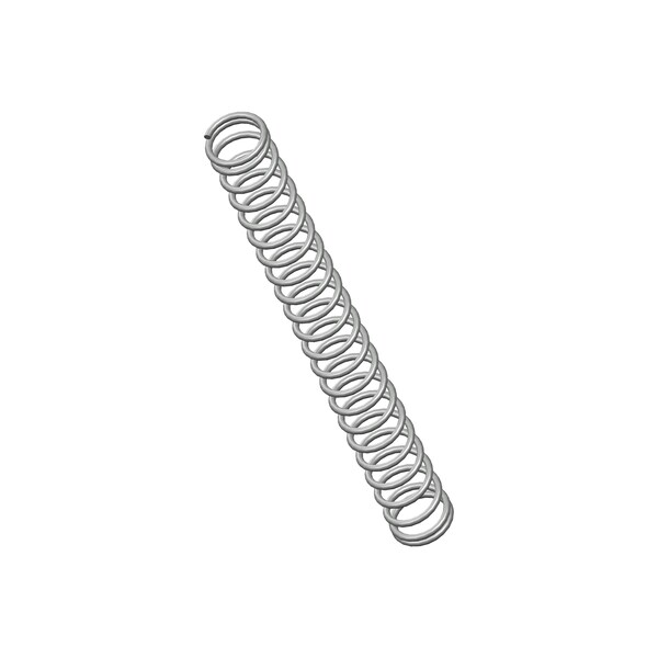 Approved Vendor Compression Spring, O= .375, L= 3.50, W= .040 R - G909962758