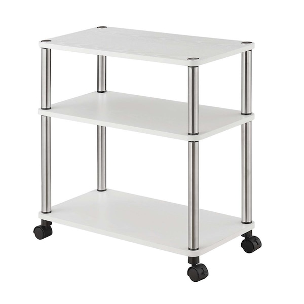Convenience Concepts Designs2Go Office Caddy, White - 23.75 x 25 x 11.75 in. - HI2539846