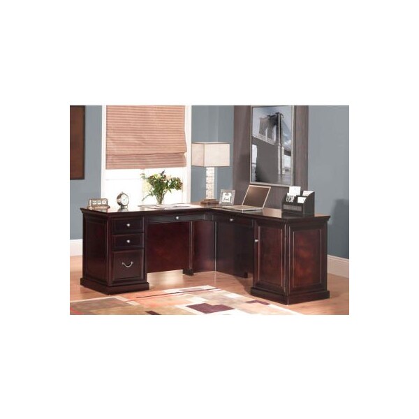 Martin Furniture Martin Furniture L-Shaped Desk Return - Fulton Office Series - FL664R; FL664R-R