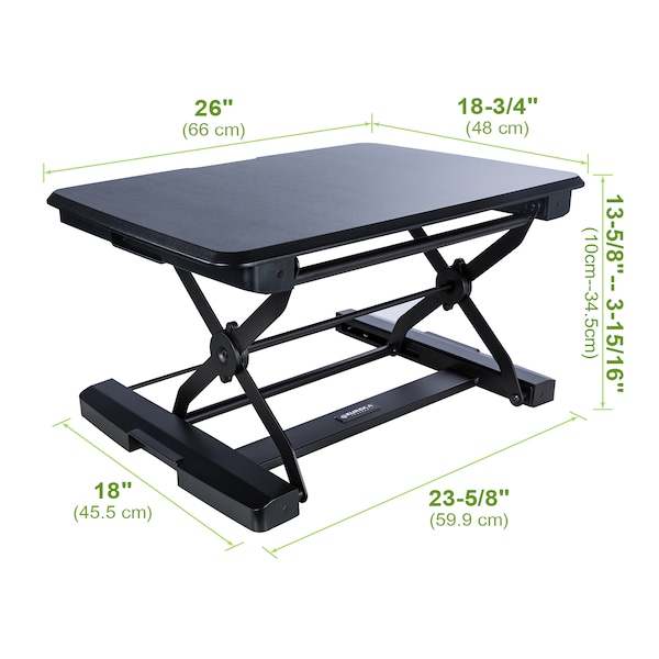 Eureka Ergonomics SitStand Laptop Desk 26" Black - ERK-CV26B