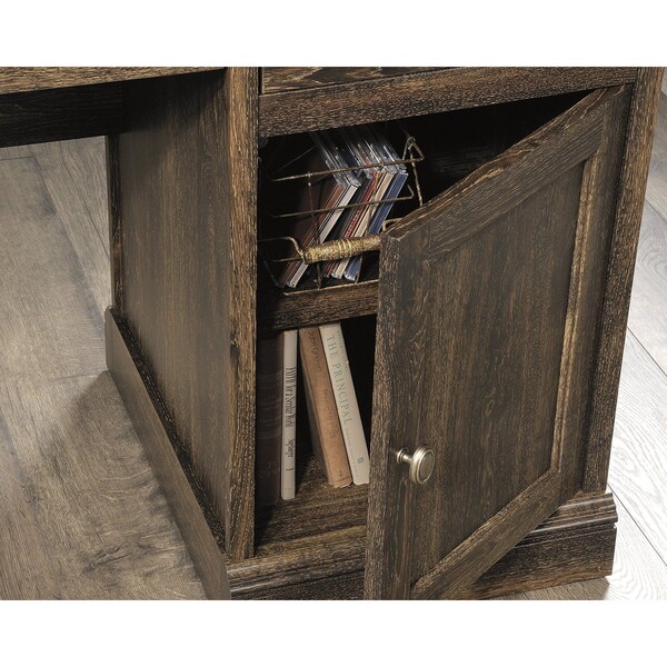 Sauder Executive Desk, 21.18 in D X 29.8 in H, 59.06 in W X Engineered wood - 422706