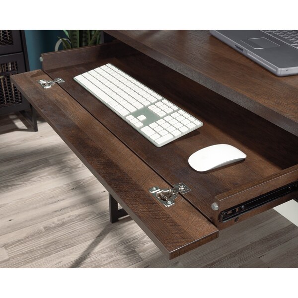 Sauder 23.46 in D X 71.97 in H, 48.03 in W X Engineered wood, Metal - 431654