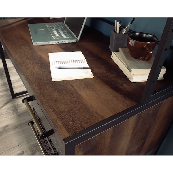 Sauder 23.46 in D X 71.97 in H, 48.03 in W X Engineered wood, Metal - 431654