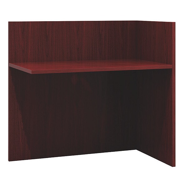 Boss Reception Desk Reception Return Shell, Mahogany, 42"Wx24", 42" W X - N180-M