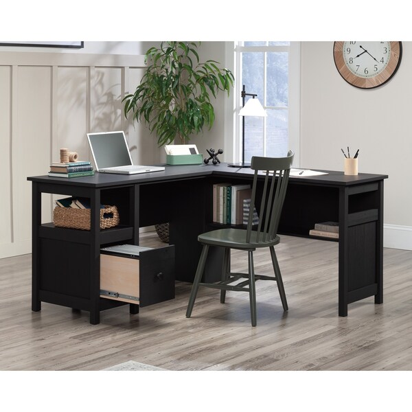 Sauder 59.06 in D X 30.04 in H, 59.06 in W X Engineered wood - 427419