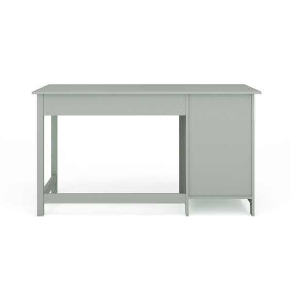 Martha Stewart 22.75 in H, 54 in W X Engineered Wood, Steel, Sage Frame/Polished Brass Hardware - ZG-ZP-09-SG-GLD-MS