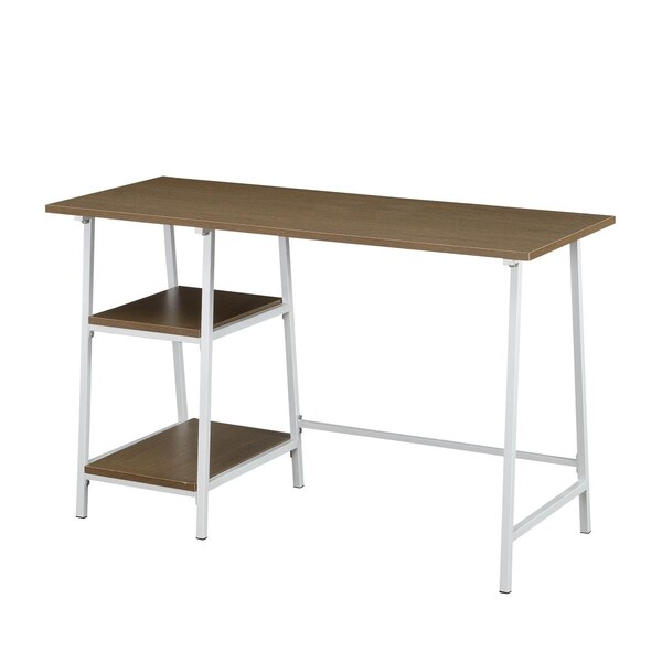 Convenience Concepts Designs2Go Trestle Wood Metal Desk - HI2540276