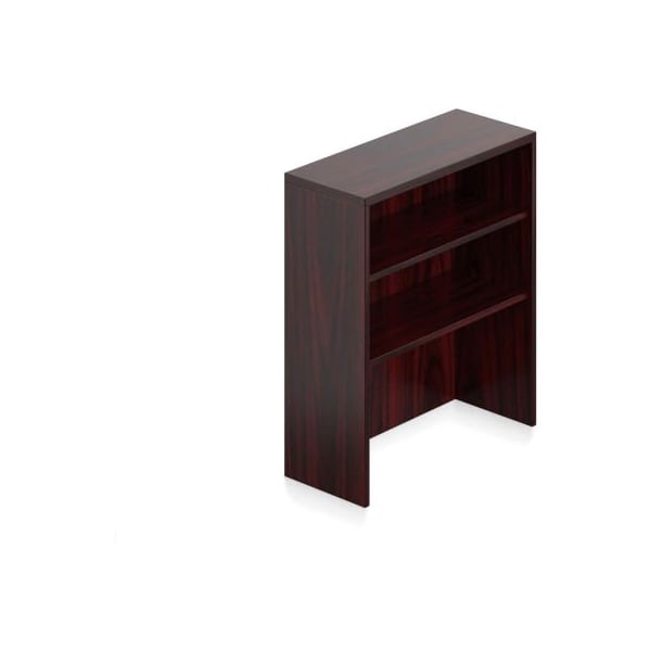 Gec Offices To Go - Hutch Bookcase - 36"W x 15"D x 36"H - Mahogany - SL36HO-AML