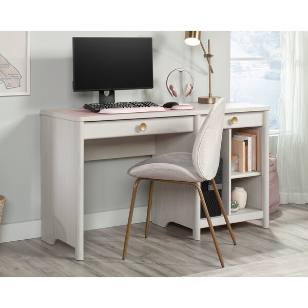 Sauder Desk, 19.45 in D X 30 in H, 53.15 in W X Engineered wood - 432069