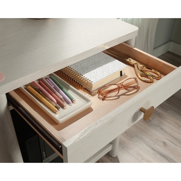 Sauder Desk, 19.45 in D X 30 in H, 53.15 in W X Engineered wood - 432069