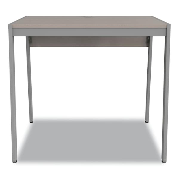 Linea Italia Klin Desk, 33" x 19", Ash, 19 in D X 29.5" H, 33" W X Steel, Ash - LITSH763ASH