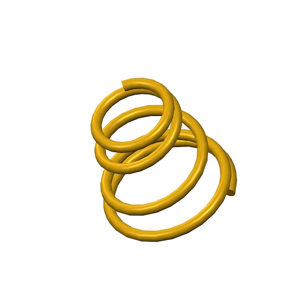 Approved Vendor Taper Spring, Lo= 0.5 , So= 0.312 , W= 0.04 - G809989596