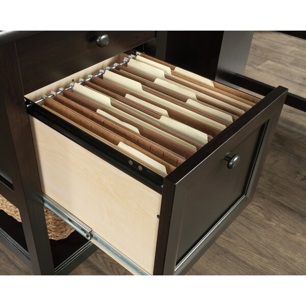 Sauder 58.74 in D X 29.57 in H, 59.06 in W X Engineered wood - 431582