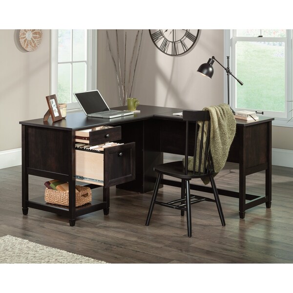 Sauder 58.74 in D X 29.57 in H, 59.06 in W X Engineered wood - 431582