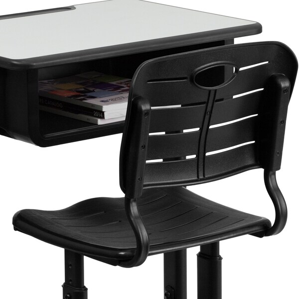 Flash Furniture 31.5 H, 23.625 W X Laminate, Steel, Grey - 3-YU-YCX-046-09010-GG
