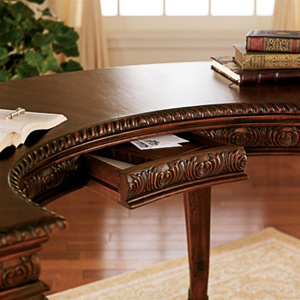 Design Toscano 37 Inch D X 31" H, 76.5" W X - AF7442