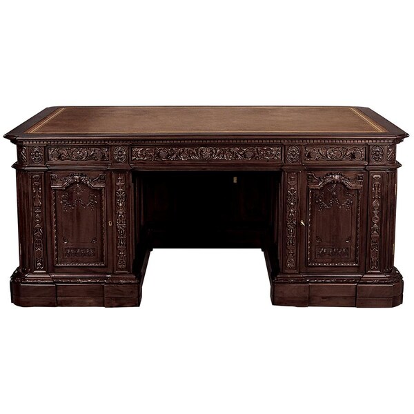 Design Toscano Oval Office Presidents' H.M.S. Resolute Desk - AF57262