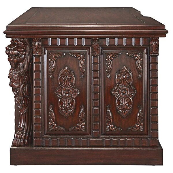 Design Toscano Lord Raffles Lion Executive Desk - AF57224