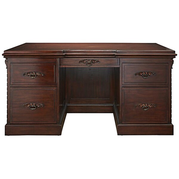 Design Toscano Lord Raffles Lion Executive Desk - AF57224