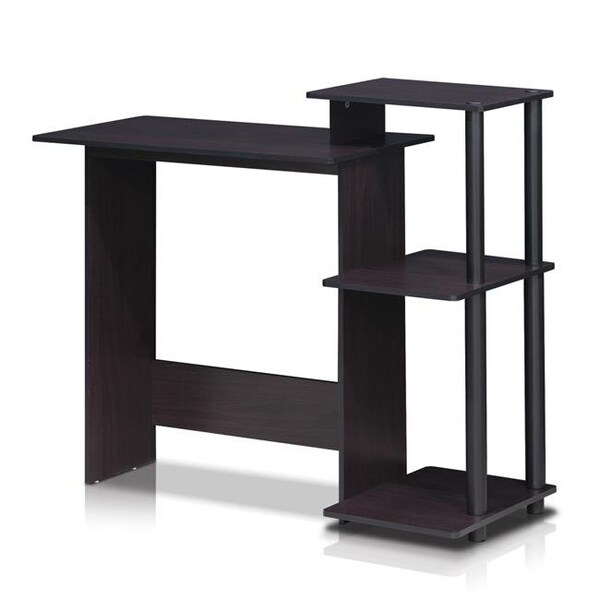 Furinno Furinno 11192DWN Efficient Home Laptop Notebook Computer Desk; Dark Walnut - 11192DWN
