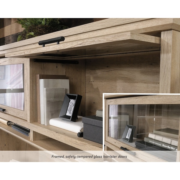 Sauder Aspen Post L Desk Hutch Pmo Ste A3 - 442789