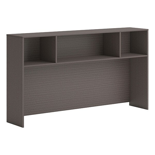 Hon Desk Hutch, 39 3/4 in H, 72 in W X Laminate, Slate Teak - HLPLDH72.LSL1