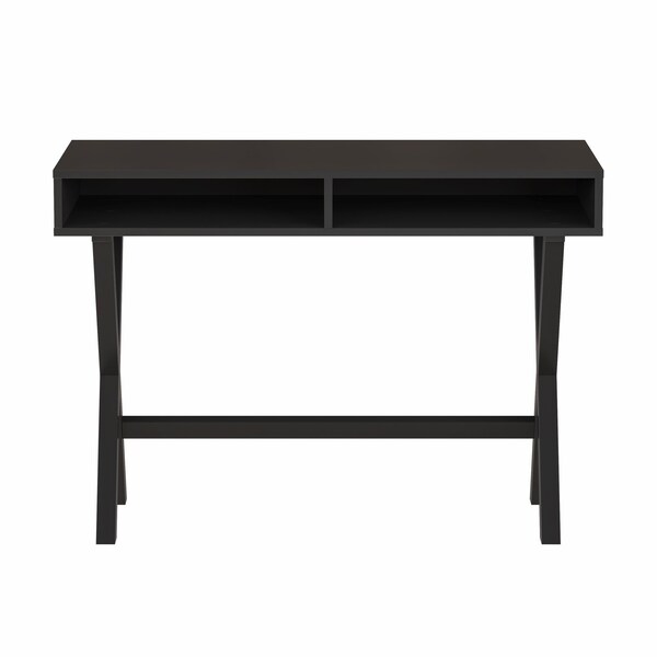 Flash Furniture 29.5 H, 42 W X Melamine, Particleboard, Black - GC-MBLK61-BK-GG